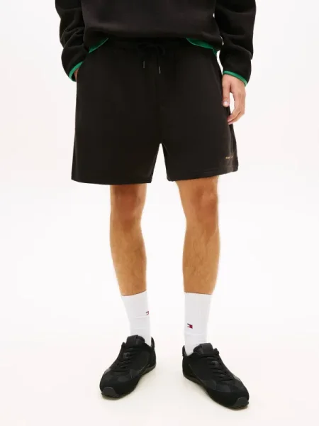 Tommy Jeans Pantaloni scurți negru