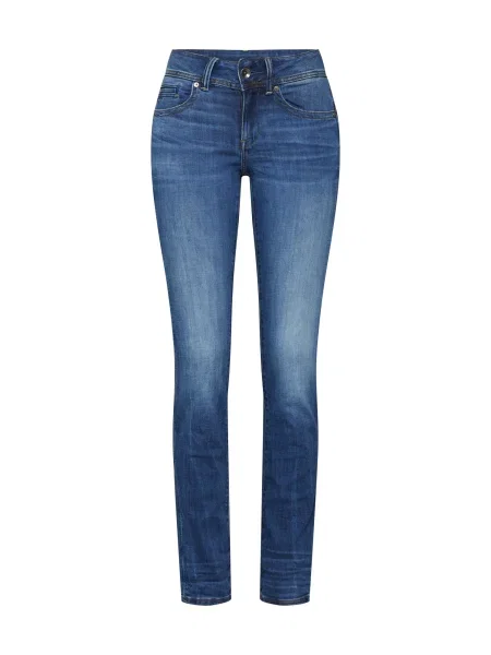 G-Star RAW Jeans Midge Saddle denim albastru