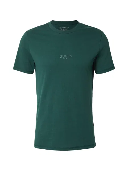 GUESS Tricou AIDY smarald verde