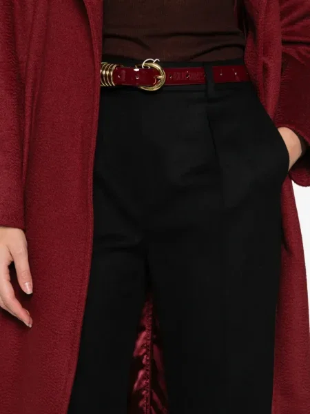Pantaloni Max Mara plisate negru