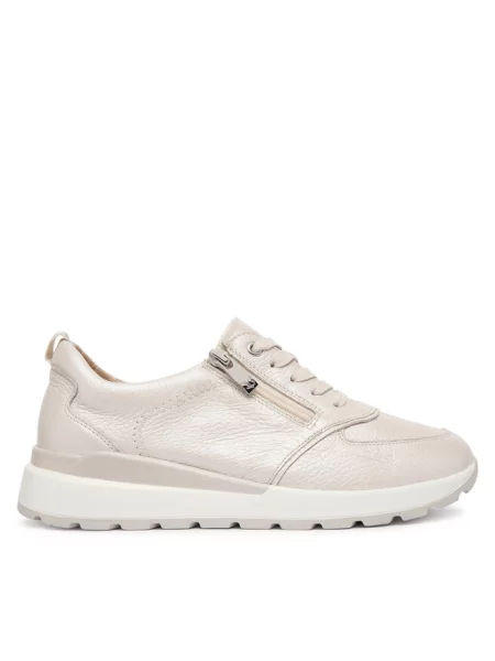 Sneakersy Caprice beżowe
