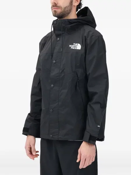 Geacă The North Face cu glugă negru