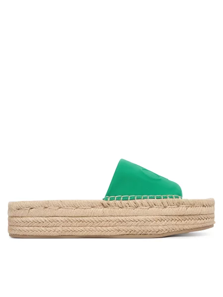 Espadrilky Calvin Klein Ebeth zelená