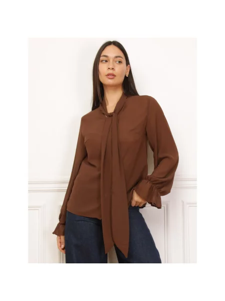 Top La Modeuse maro