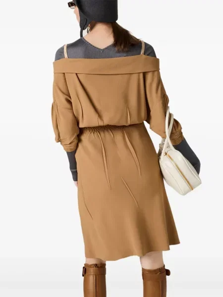 Rochie Miu Miu de costum maro