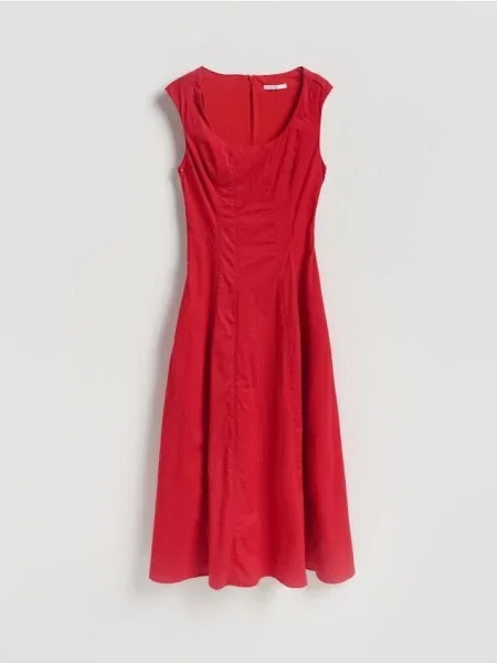 Reserved Міді-сукня з червоний