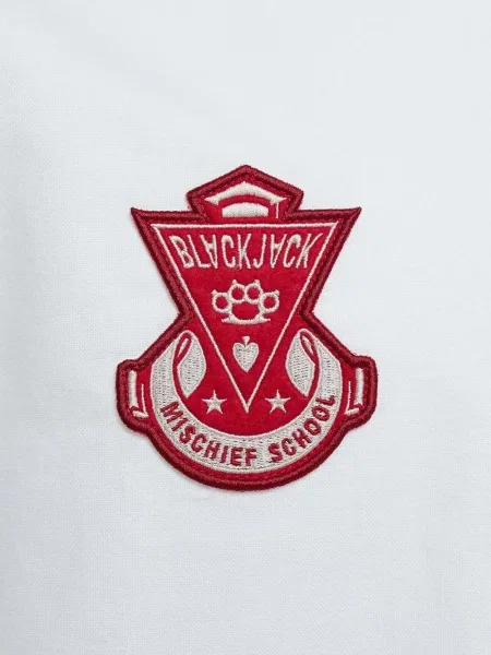 Cămașă Blackjack cu autograf alb