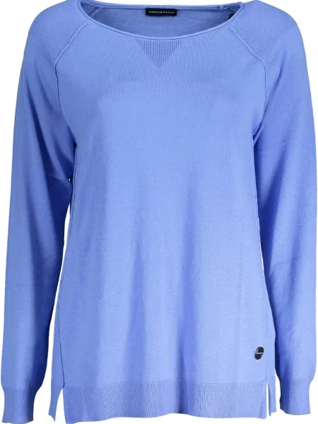 Top North Sails din jerseu albastru