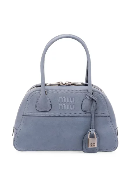 Geantă Miu Miu din piele albastru