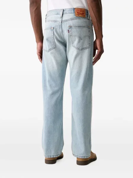 Decupat pantaloni Levi's® cu autograf cu talie înaltă alb