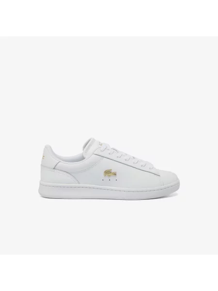 Lacoste Skórzane Sneakersy Carnaby Set białe