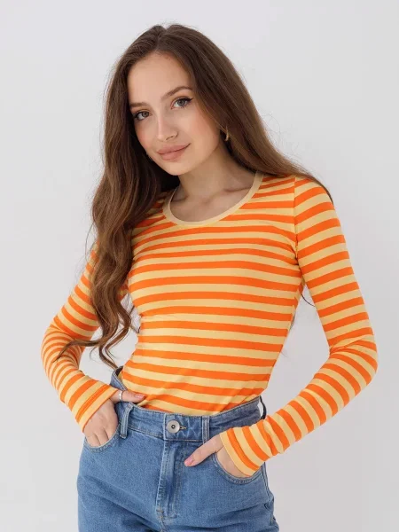 Лонгслив Lawa оранжевый