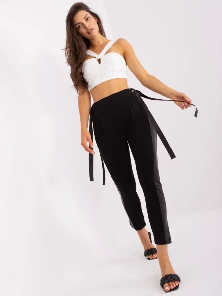 Pantaloni sport Lily Rose negru