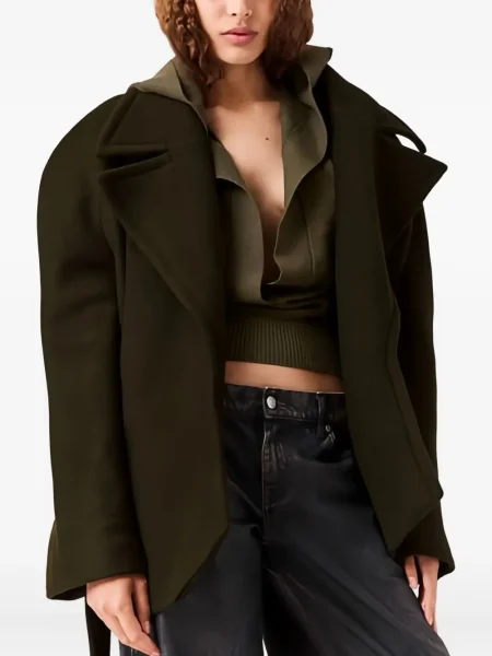 Geacă Stella Mccartney verde