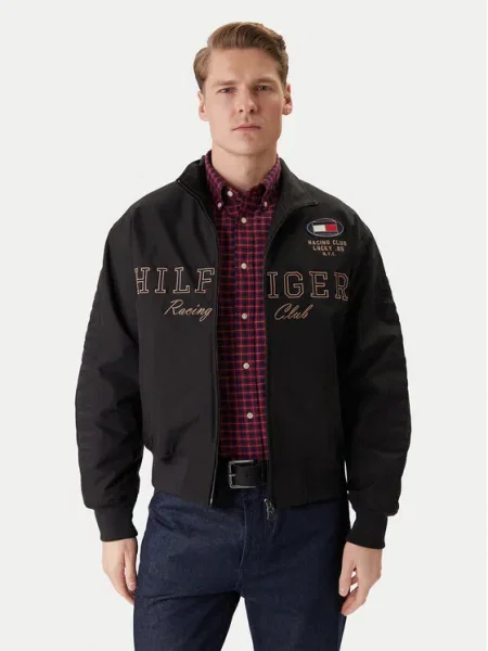 Tommy Hilfiger Geacă bomber Racing negru