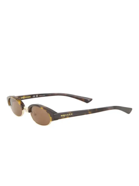 Ochelari de soare Alexander Mcqueen Eyewear maro