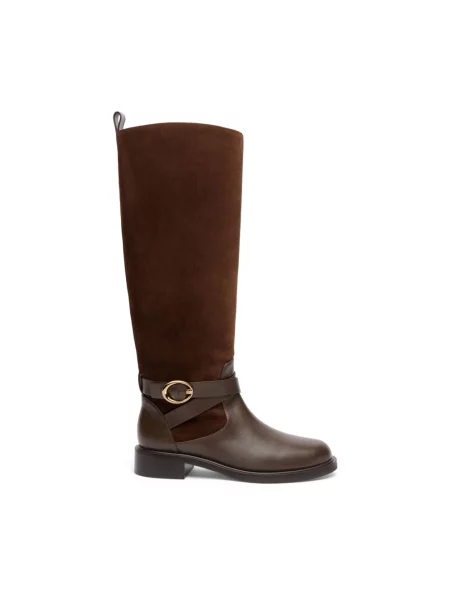 Kozaki Stuart Weitzman brązowe