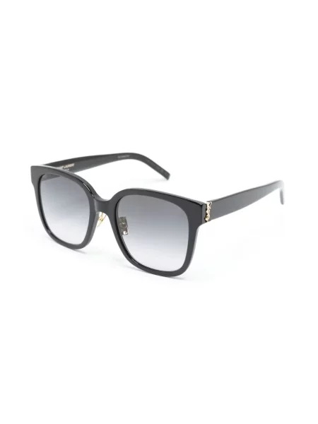 Kvadratne sunčane naočale Saint Laurent Eyewear crna
