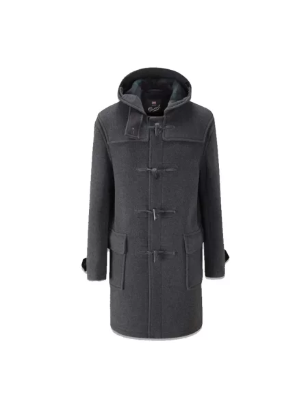 Budrysówka Gloverall wełniana szara