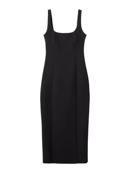 MANGO Rochie STRAIT' negru