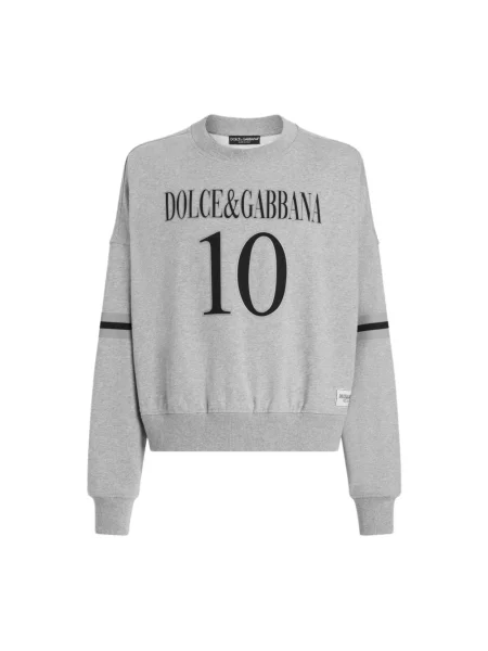 Bluza z kapturem Dolce And Gabbana szara