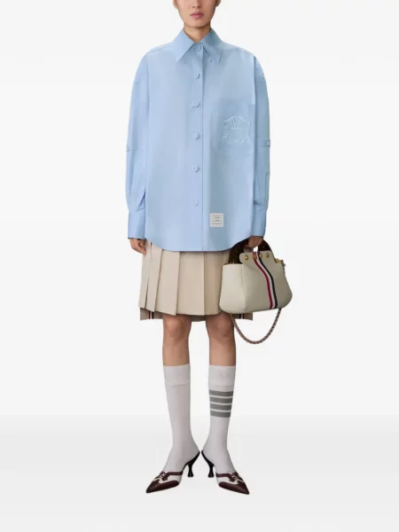 Košeľa Thom Browne modrá