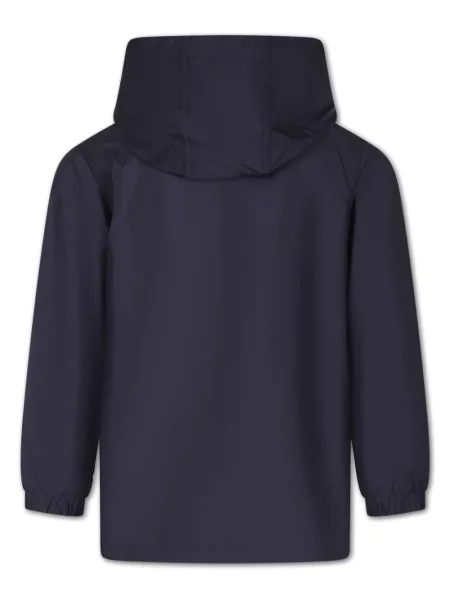 Płaszcz przeciwdeszczowy dziecięcy Moncler Enfant niebieski