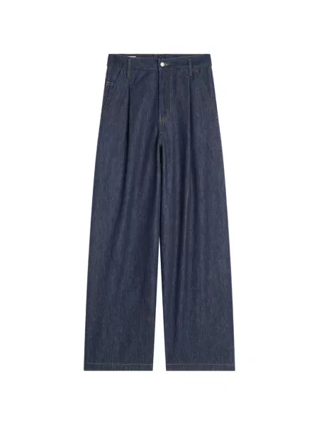 Blugi Dries Van Noten albastru