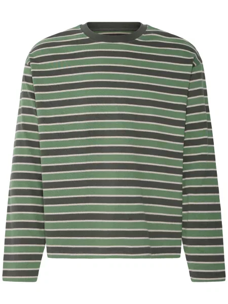 BLEND Tricou BHKHALID crem / mentă / închis verde