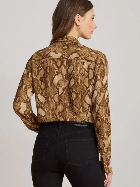 Lauren Ralph Lauren srajca rjava