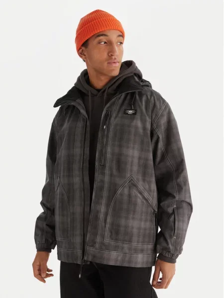 Bunda pro přechodné období Quiksilver šedá