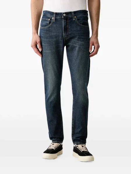 Decupat pantaloni Levi's® cu autograf cu talie înaltă alb