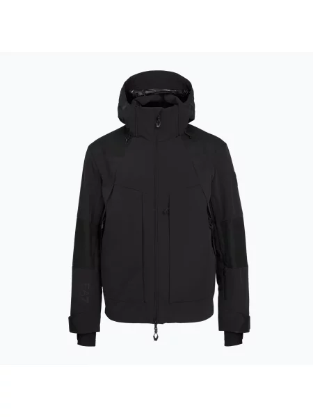 Лыжная куртка Ea7 Emporio Armani черная