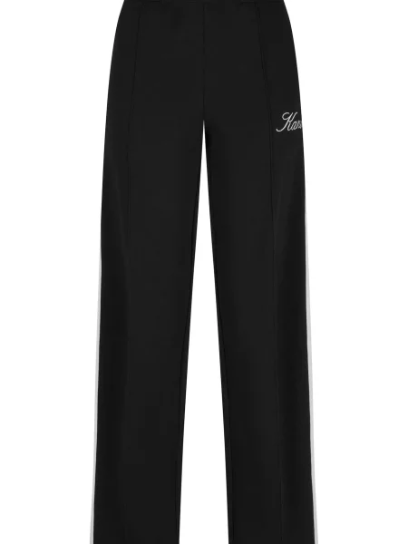 Karl Kani Pantaloni cu dungă bej negru