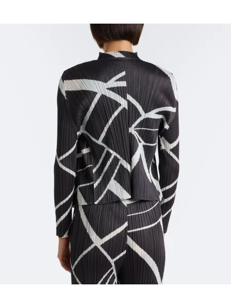 Cardigan Pleats Please Issey Miyake cu imagine
