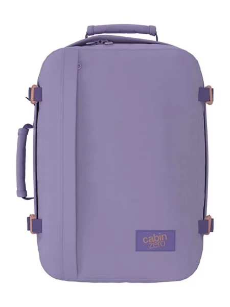 CabinZero Classic 36 l smokey violet turistický batoh modrý