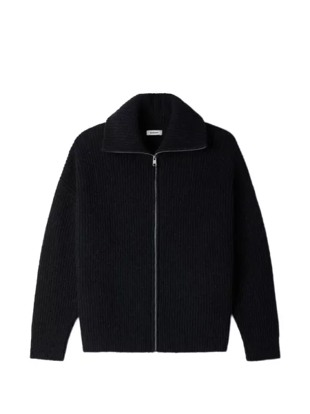 Cardigan Sandro tricotate gri