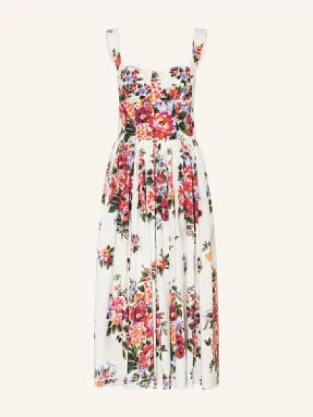 Dolce & Gabbana Sukienka weiss biała