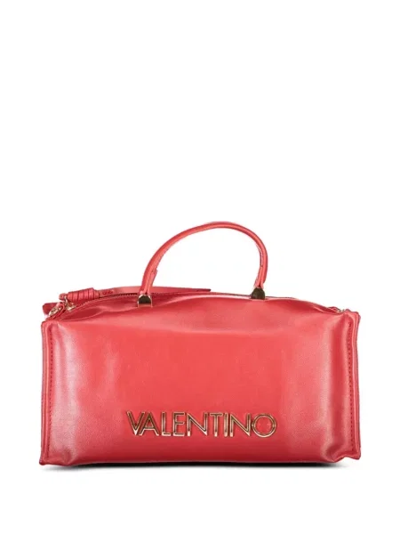 Shopper táska Mario Valentino autogrammal piros