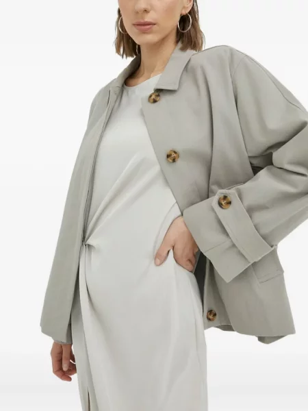 Rochie midi Bruuns Bazaar până la genunchi de costum gri