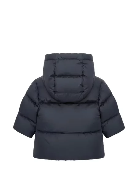 Kurtka dziecięca Moncler Enfant niebieska