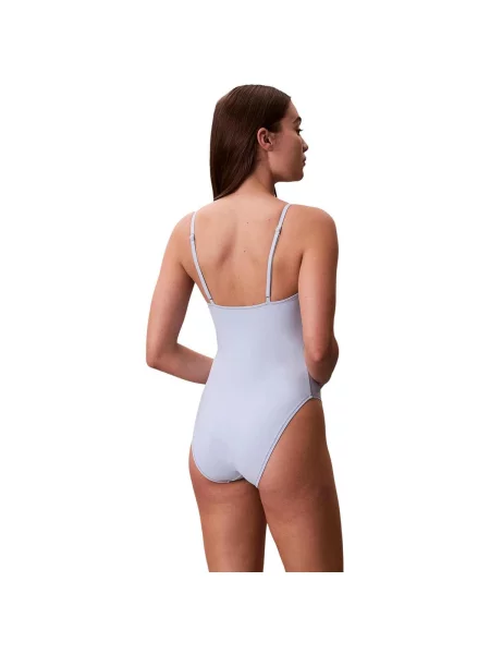 Denim ruha Calvin Klein Jeans kék