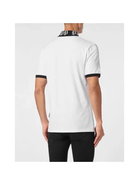 Koszulka polo Philipp Plein biała