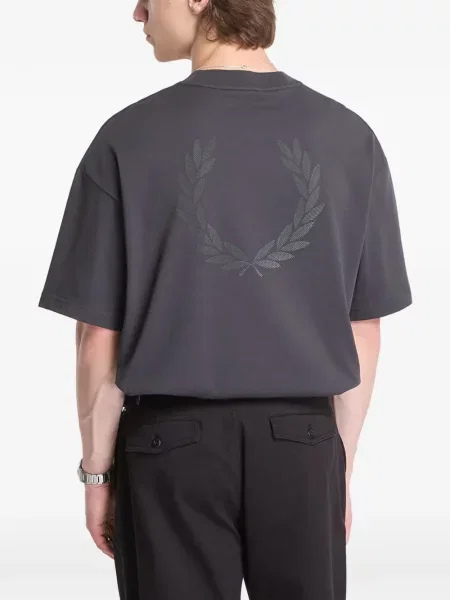 Μπλούζα Fred Perry με σχέδιο γκρι