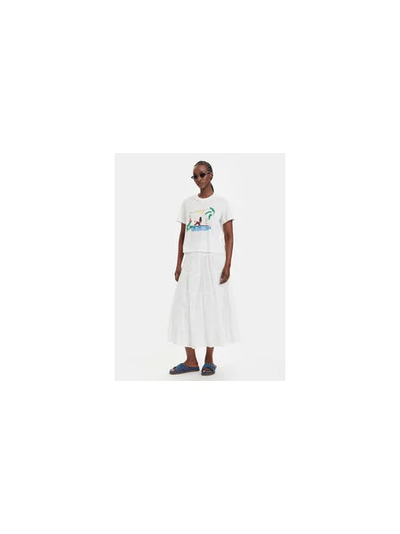 Vero Moda Póló Emily Regular Fit fehér