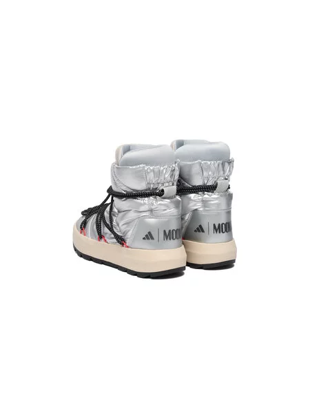 Sniego batai adidas Moon Boot Ace sidabrinė