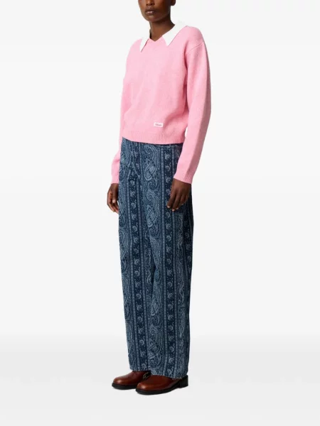 Gulerat pulover Claudie Pierlot roz