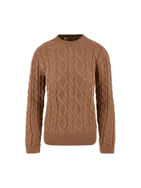 Sweter Akep brązowy