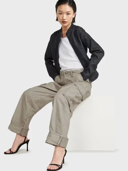 Брюки карго G-star Raw серые