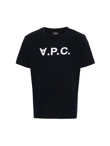 Koszulka A.p.c. casual niebieska